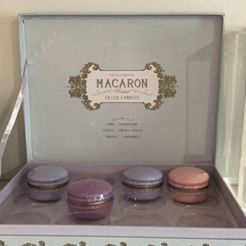 Macaron Filled Candle