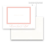 Blue Merry Merry Christmas Holiday Card