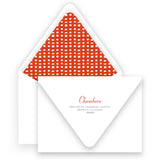 Watercolor Red & Gray Choo Choo Train Portrait Holiday Card