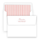 Red and Pink "Peace, Joy, Love" Portrait Full Picture Holiday Card