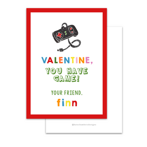 You Got Game Valentine's Day Card