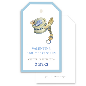 Measure Up Valentine's Day Gift Tag