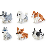 Paw-som 24 Pc Dog - Tiny Building Blocks