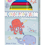 Give Me Some Fin - Coloring Puzzle