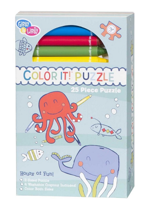 Give Me Some Fin - Coloring Puzzle