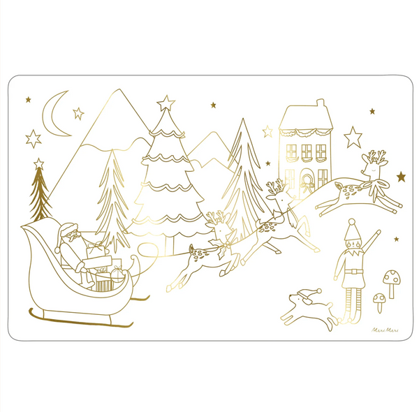 Christmas Coloring Placemats