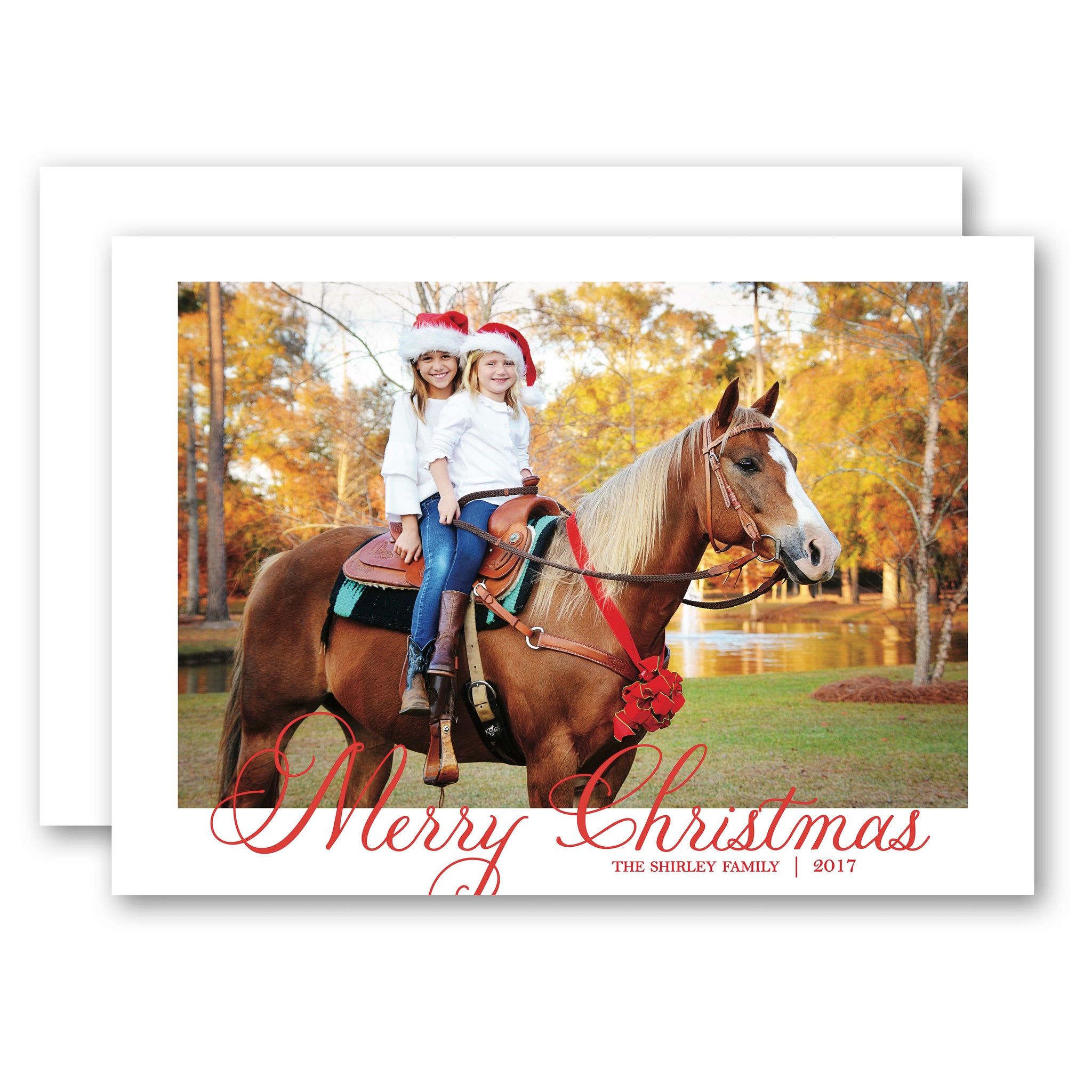 Merry Christmas Photo Holiday Card
