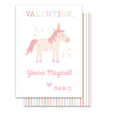 Unicorn Valentine's Day Card