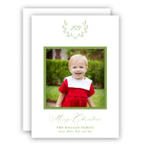Year in Wreath Holiday Card