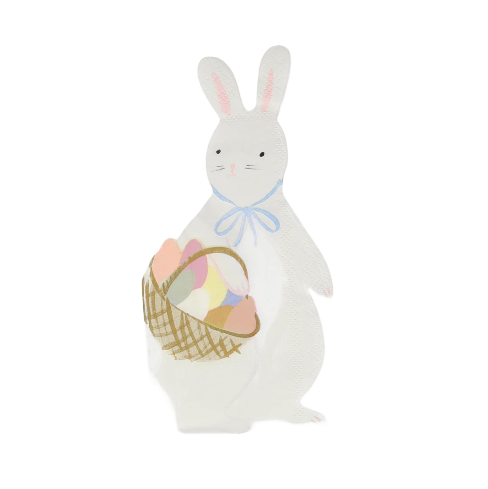 Bunny with Basket Napkins