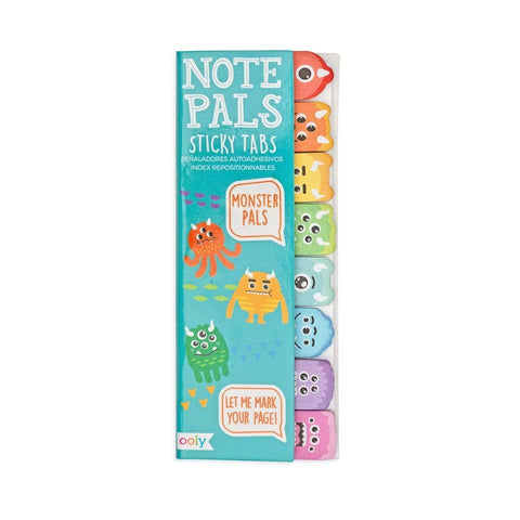 OOLY Note Pals Sticky Note Tabs - Monster Pals