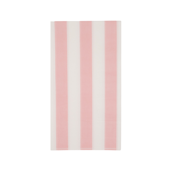 Petal Pink Cabana Stripe Guest Towels Napkins
