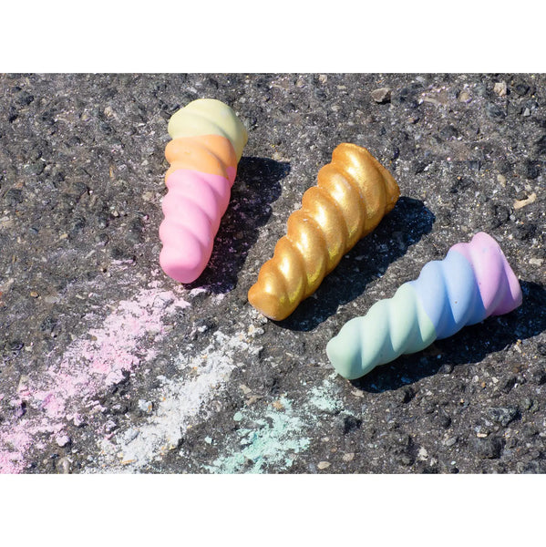 Unicorn Horn Handmade Sidewalk Chalk