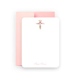 Floral Cross Stationery