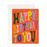 Groovy Birthday Card