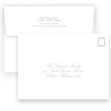 Let Your Heart Be Light Portrait Holiday Card