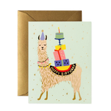 Llama Birthday Card