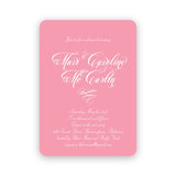 Pink Bridal Shower Invitation