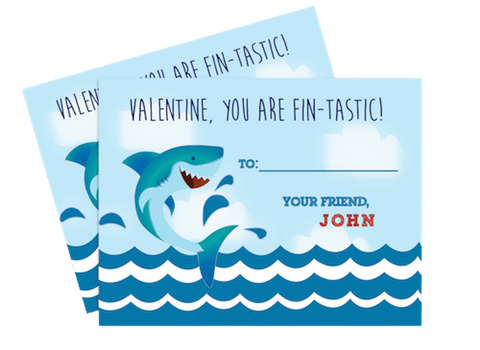 You're Fin-Tastic Valentine's Day Card