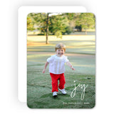Star Joy Full Photo Holiday Card