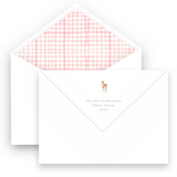 Oh Deer Pink Girls Baby Shower Invitation